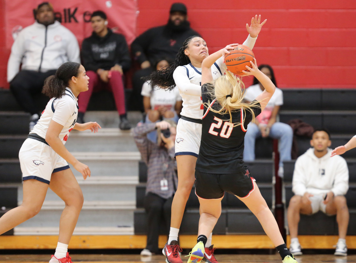 Coppell Allen Texas 6A UIL girls basketball bi-district playoffs 021323 Brian McLean 13